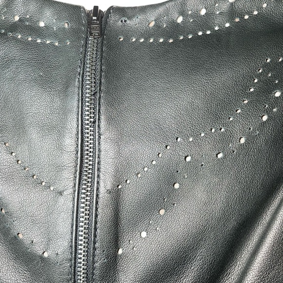 FRENCH CONNECTION Genuine Leather Dress 0 - Picture 11 of 11